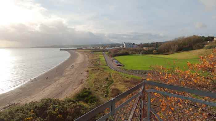 View from Ravenscraig Castle