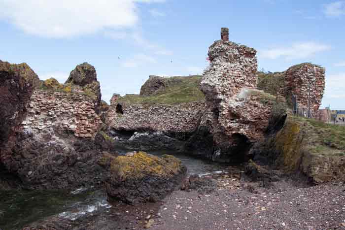 Dunbar Castel, East Lothian