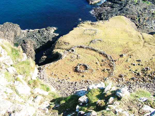 Ruins on Canna