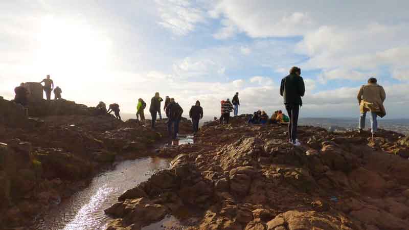 Top point of Arthur's Seat