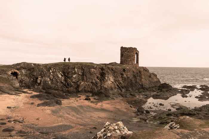 Lady's Tower in the village of Elie and Earlsferry, Scotland.